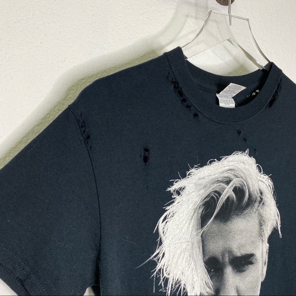 Justin Bieber Distressed Purpose Tour Concert Tee - Picture 3 of 7
